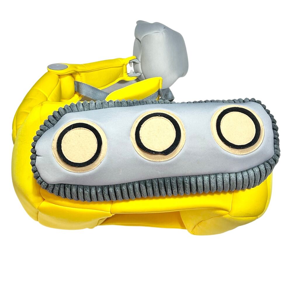 Construction Worker Excavator Plush Costume Digger Bulldozer Toddler 3-5 Used - Picture 2 of 15